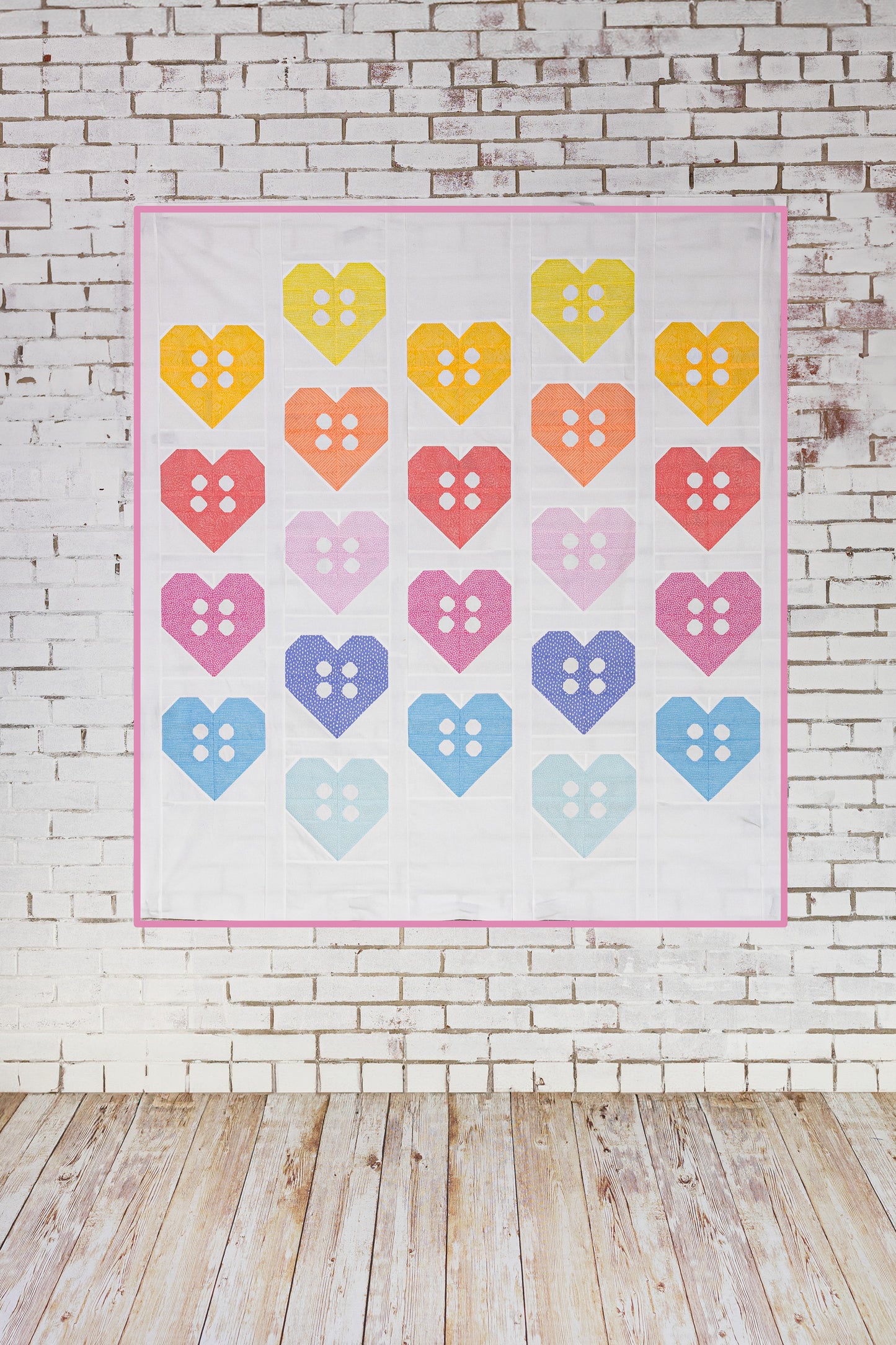 Button Up Baby Quilt PDF Pattern