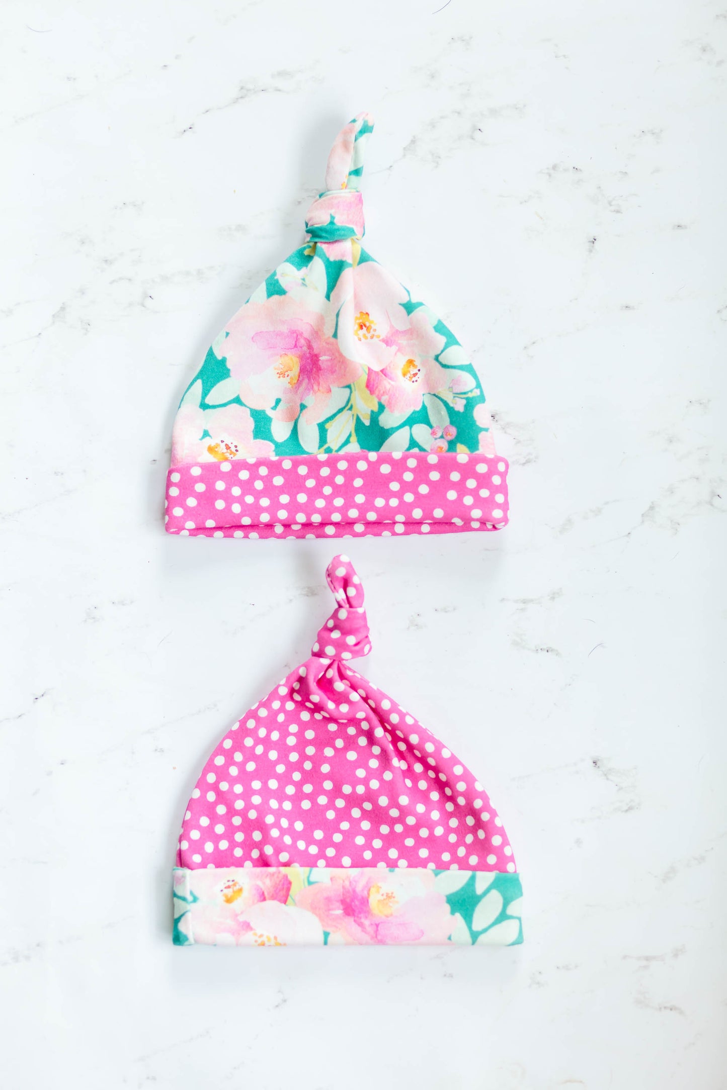 Top Knot Baby Hat PDF Sewing Pattern