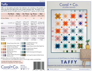 Taffy Printed Quilt Pattern