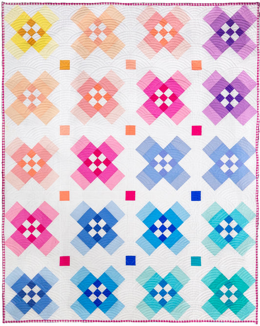 Butterscotch Printed Quilt Pattern